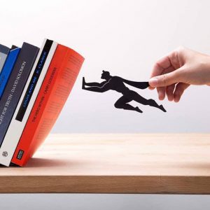 Floating Superhero Bookend 3