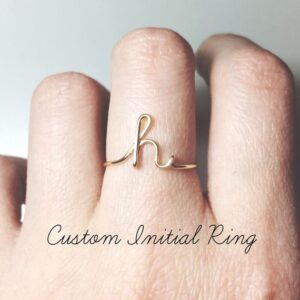 Initial Letter Ring 1
