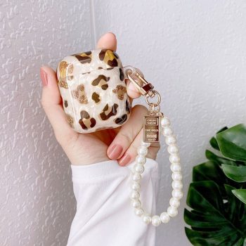 Leopard Pearl Airpods Case 2