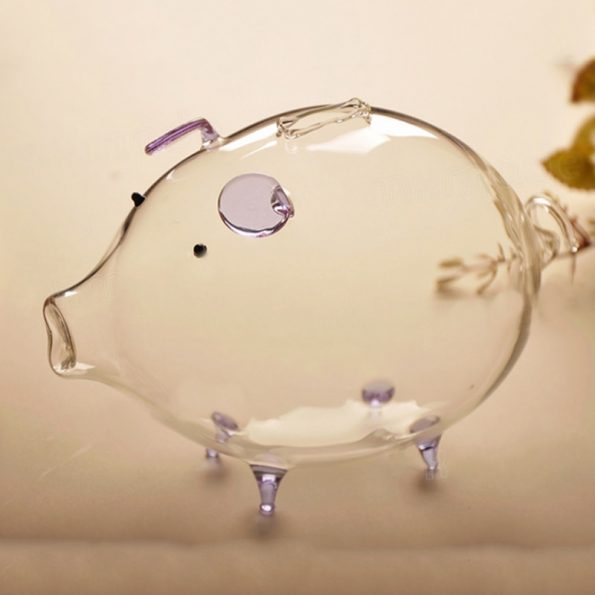 Transparent Piggy Bank 1