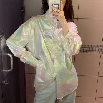 Iridescent Hologram Shirt 2