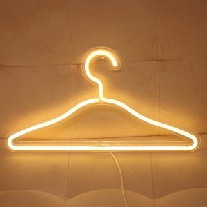 Neon Coat Hanger 2