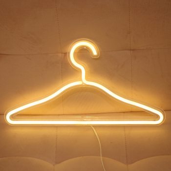 Neon Coat Hanger 2