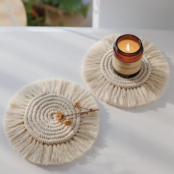 Cotton Braid Coaster 1