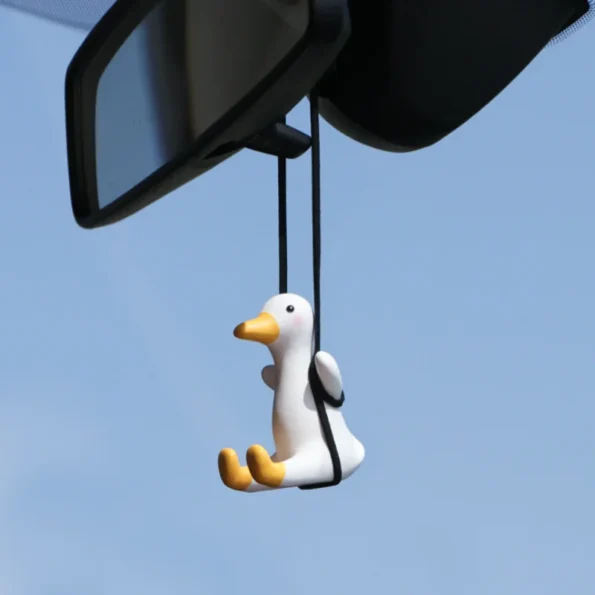 Swing Duck Car Charm 1