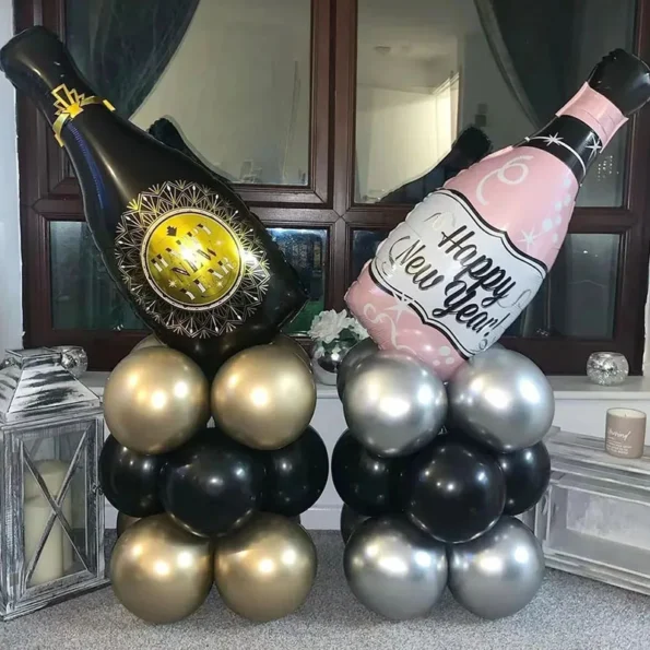 Champagne Bottle Party Balloons 1