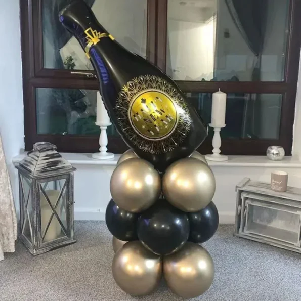 Champagne Bottle Party Balloons 2