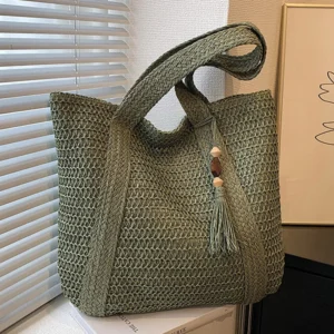 Summer Woven Tote 1