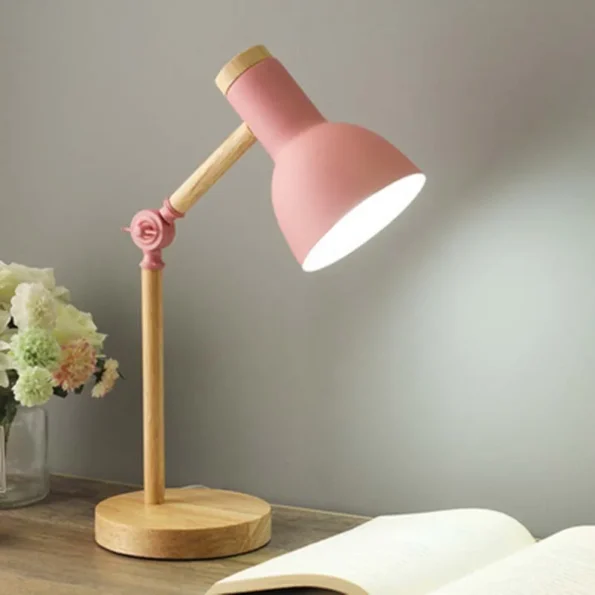 Wooden Desk Lamp 1